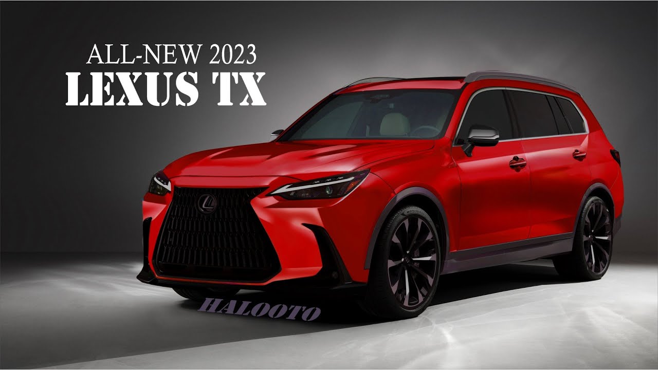 All New 2023 Lexus TX - Next Generation SUV 3-Rows (Replacement RX L)