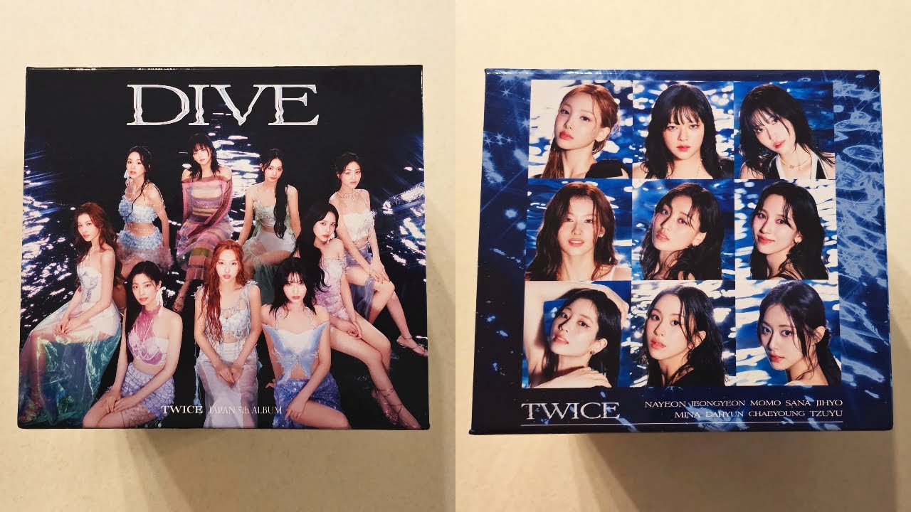 TWICE 5th Japan Album “Dive” Collection Box (777 Limited Set) Unboxing