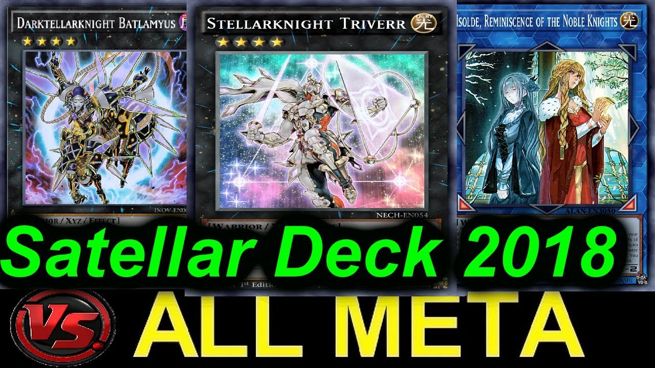 【YGOPRO】SATELLARKNIGHT VS...ALL META DECKS 2018