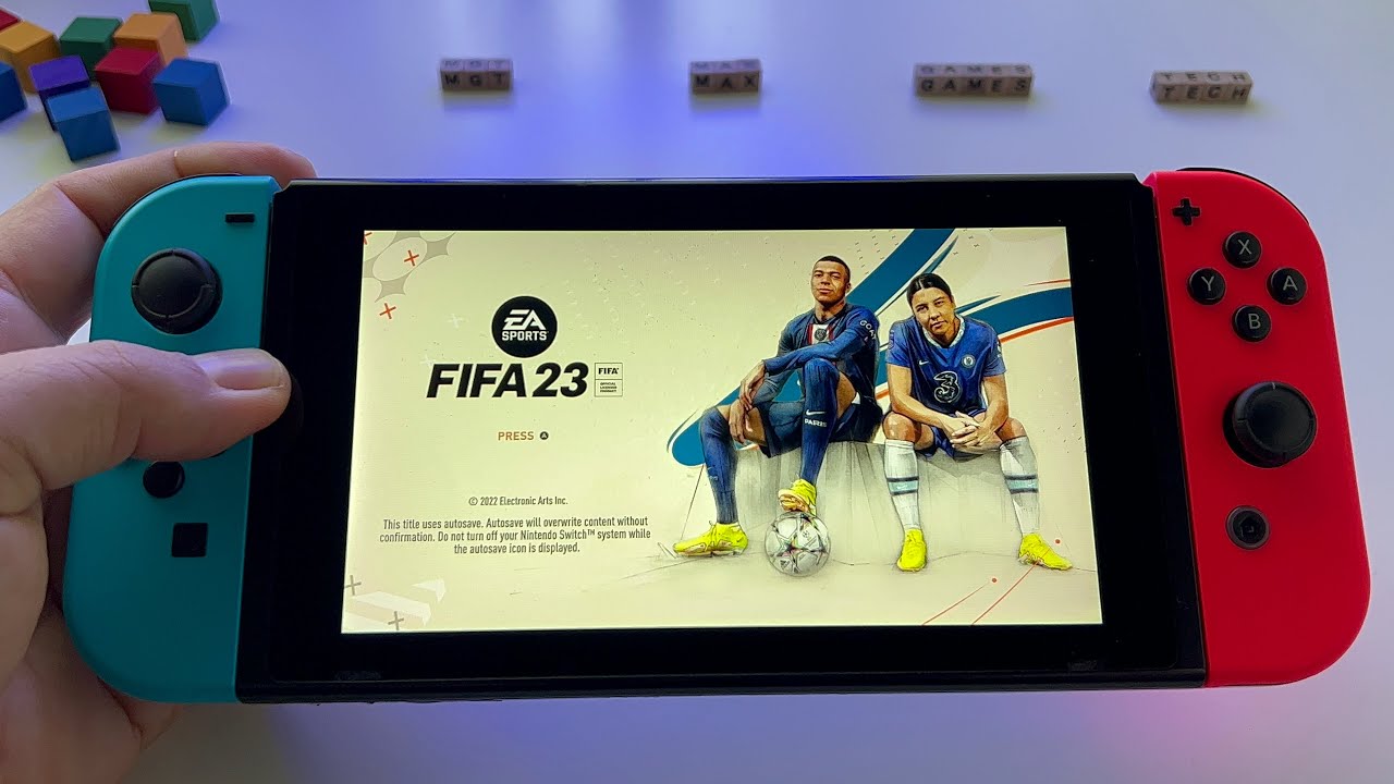 FIFA 23 Legacy Edition - Nintendo Switch handheld gameplay