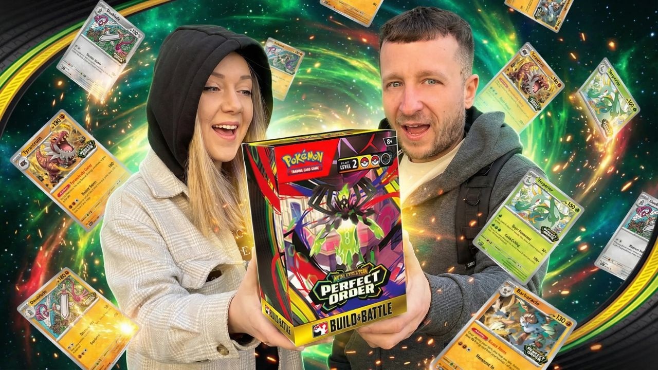 Nasz PIERWSZY PRELEASE z ⭐️PERFECT ORDER⭐️ i nauka gry w KARTY POKEMON 🤩