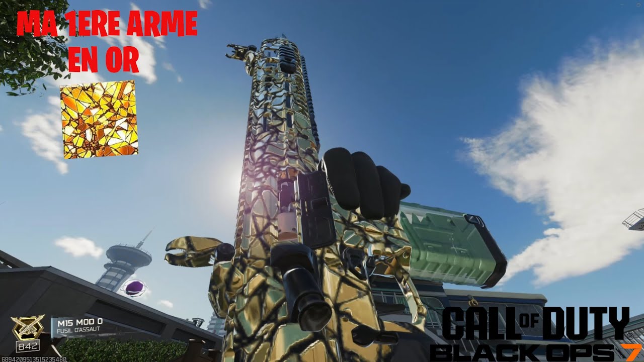 JE DEBLOQUE MA 1ERE ARME EN OR SUR CALL OF DUTY BLACK OPS 7 !!