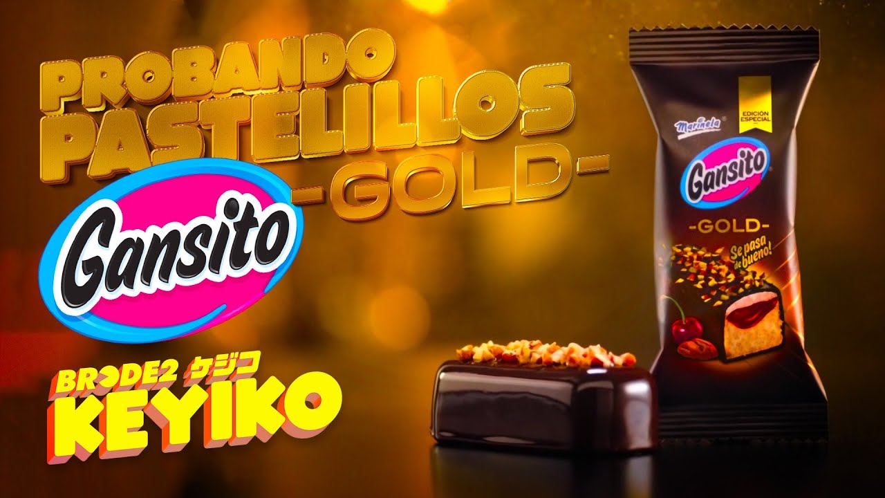 Probando pastelillos: GANSITO GOLD 🦢✨ - BRCDE2 Keyiko
