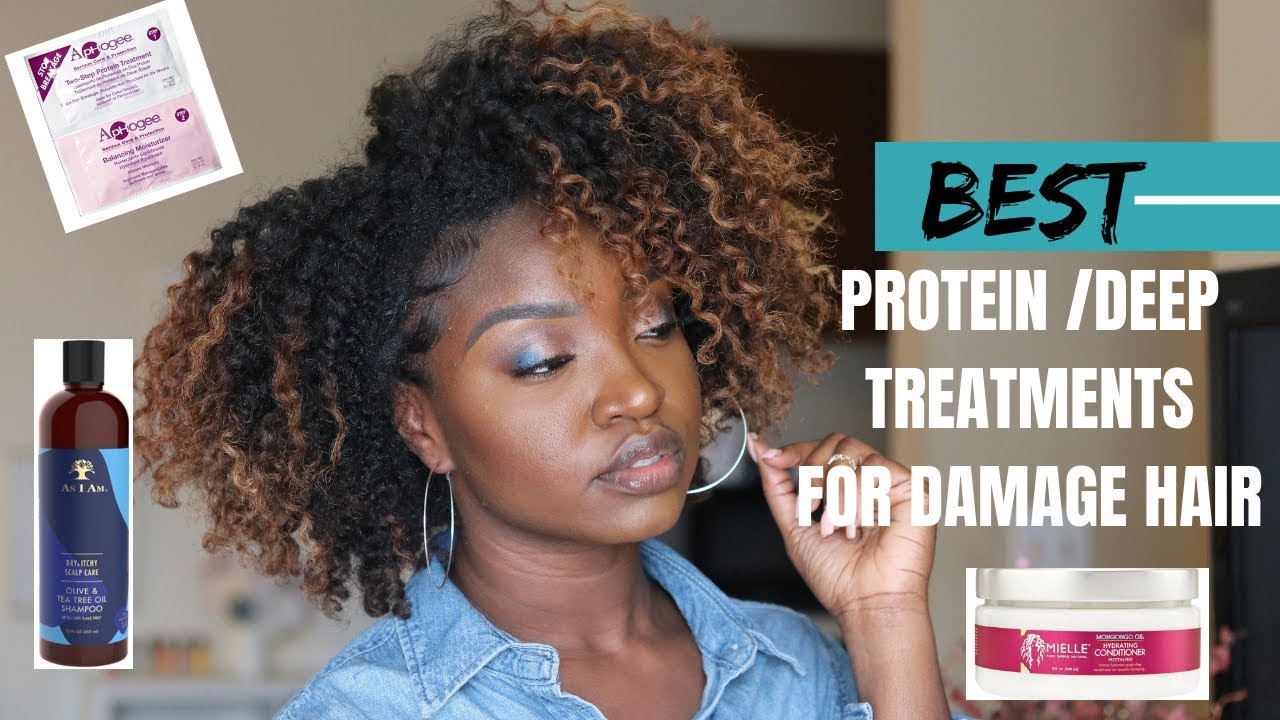 BEST Protein/Deep Conditioners for Damaged Hair | Natural Hair