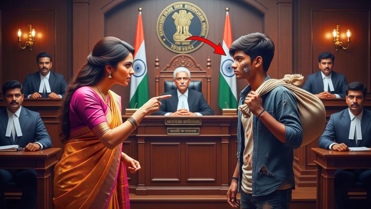 চোর বলে অপবাদ দেওয়া আবর্জনা কুড়ানো ছেলেটির কোর্টে বলা এক কথায় স্তব্ধ সবাই!