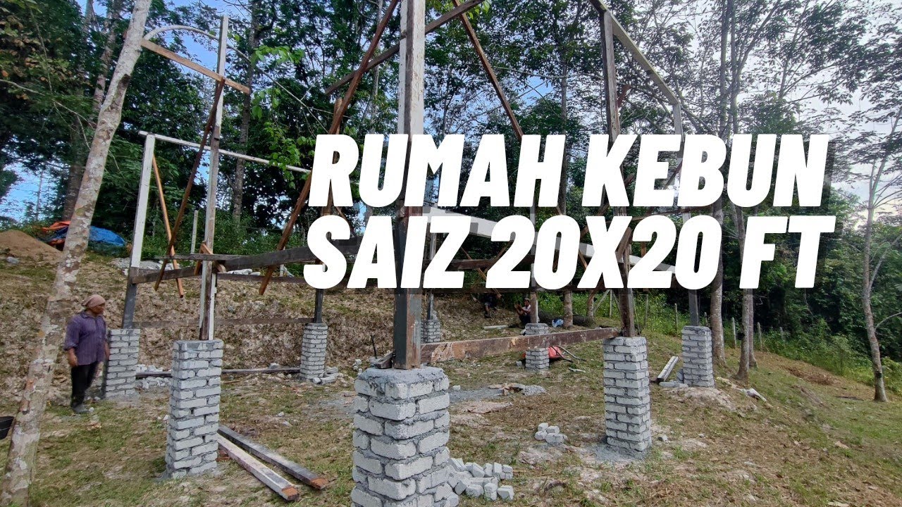 Rumah kayu kebun Part 1