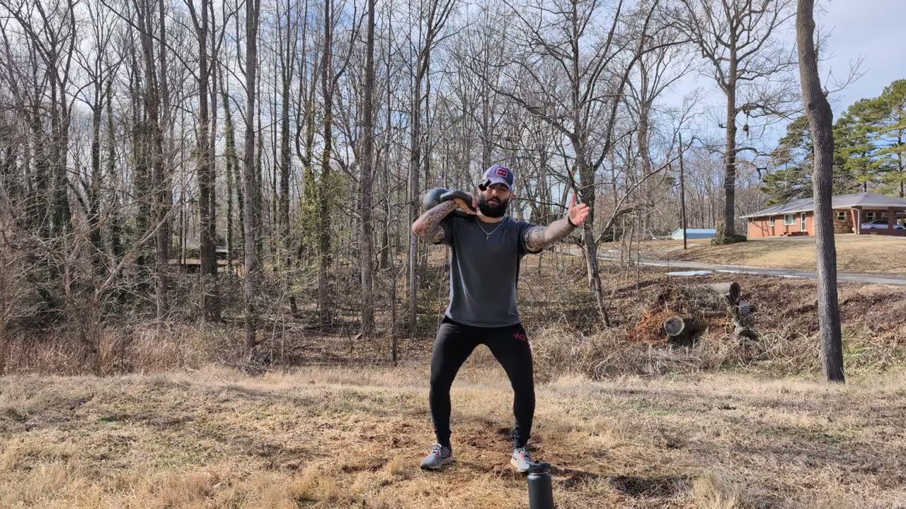 TRAINING LOG | STRENGTH FLOW EXPERIMENT DAY 44 | light day with KB