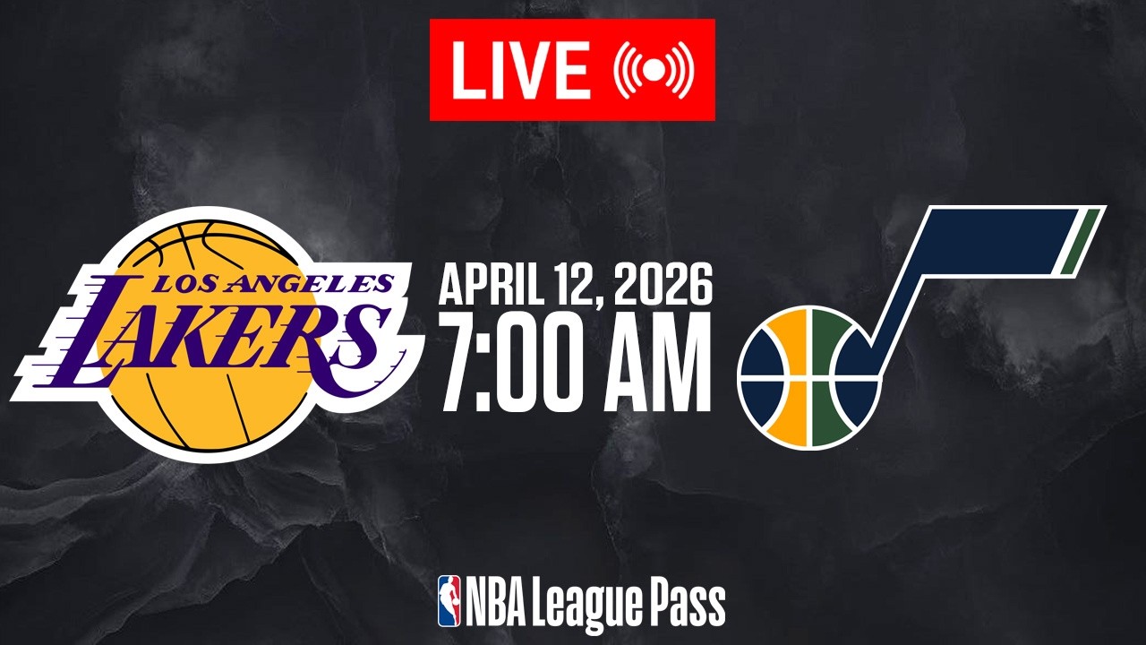 NBA LIVE! Los Angeles Lakers vs Utah Jazz | April 12, 2026 | NBA Today NBA 2K26 Gameplay