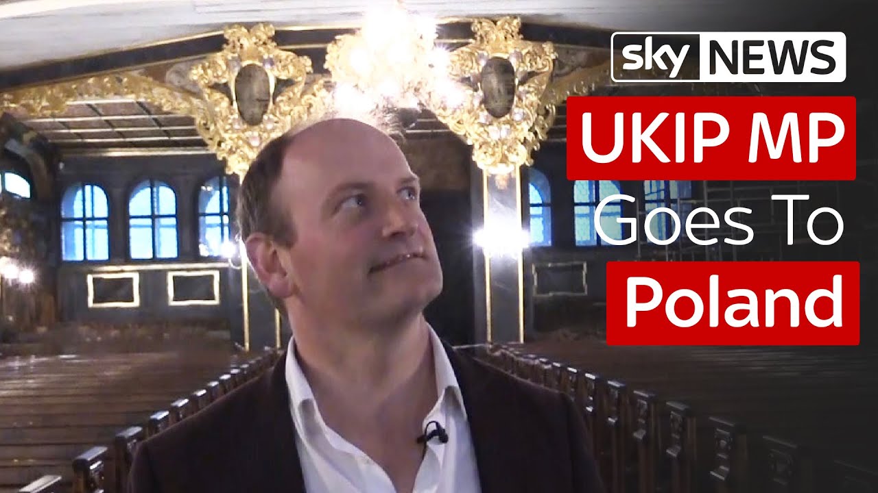 UKIP MP Douglas Carswell Visits Polish Town Twinned With Clacton