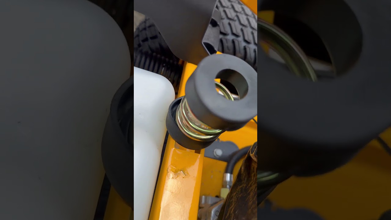 Spring seat modification on a cub cadet zt1 50in  PART NUMBER 422127-4 on Amazon by AMTHKNO