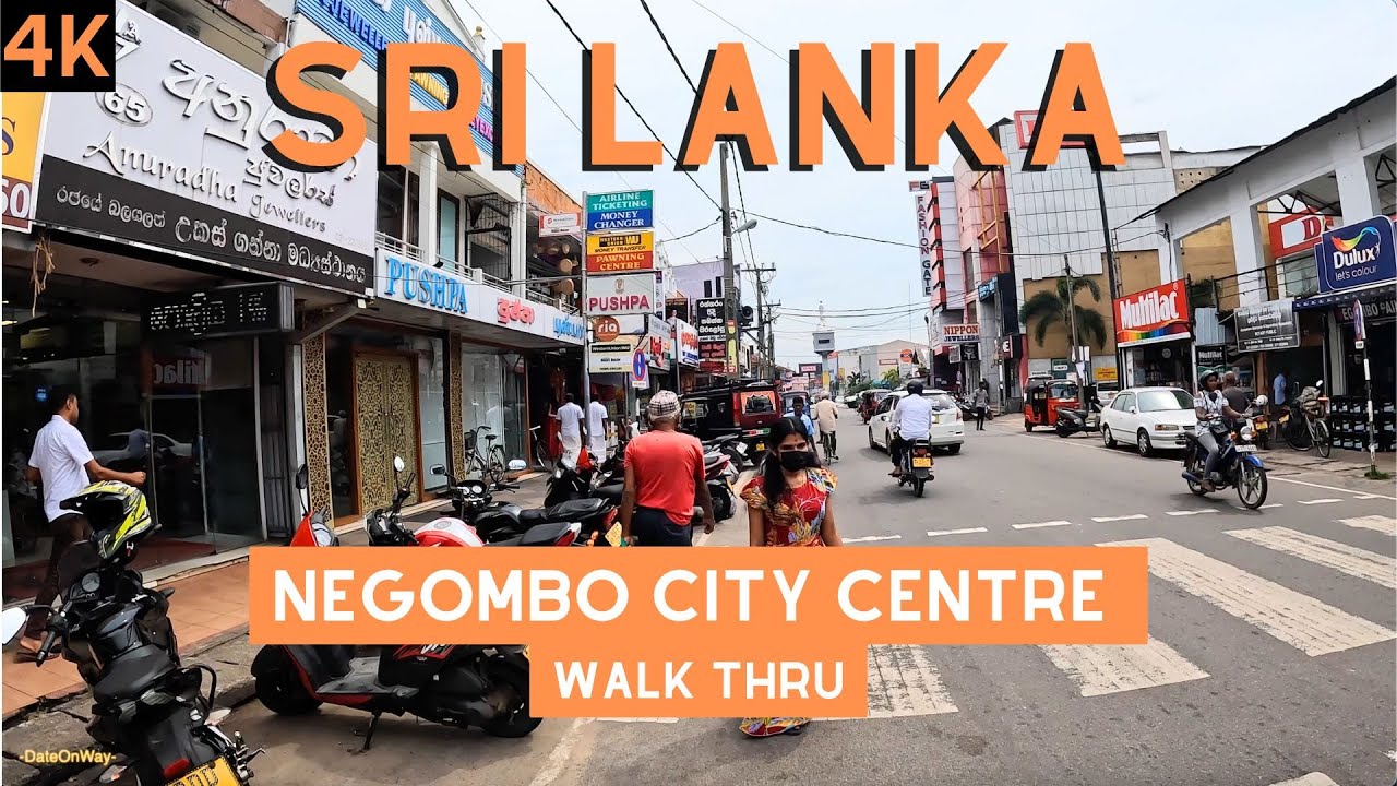 Negombo | Sri Lanka | City Centre | walk thru | 2023