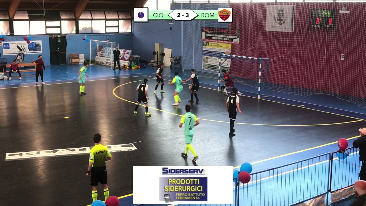 Under 19 Nazionale: Cioli Ariccia - Roma C5