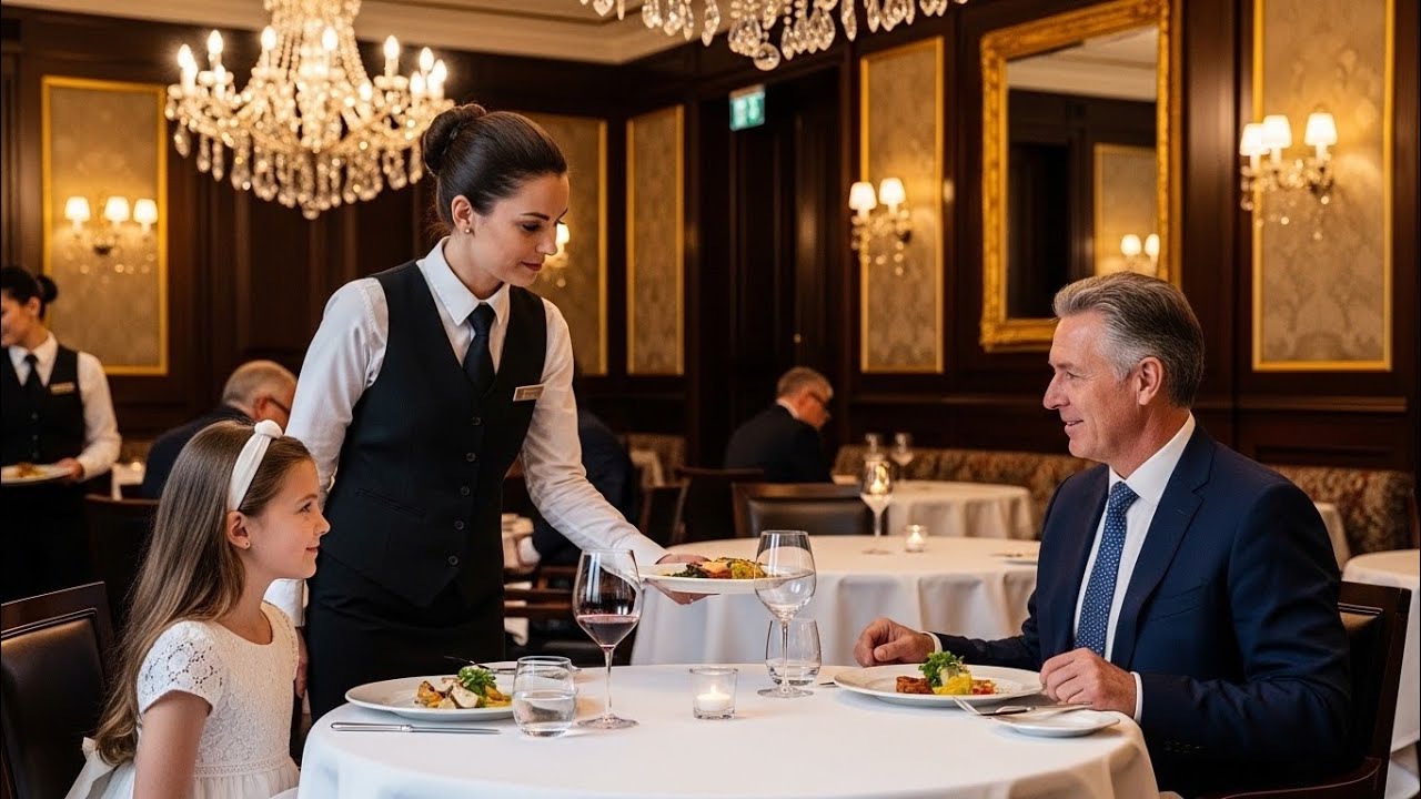 Nadie esperaba lo que la niña dijo sobre la mesera