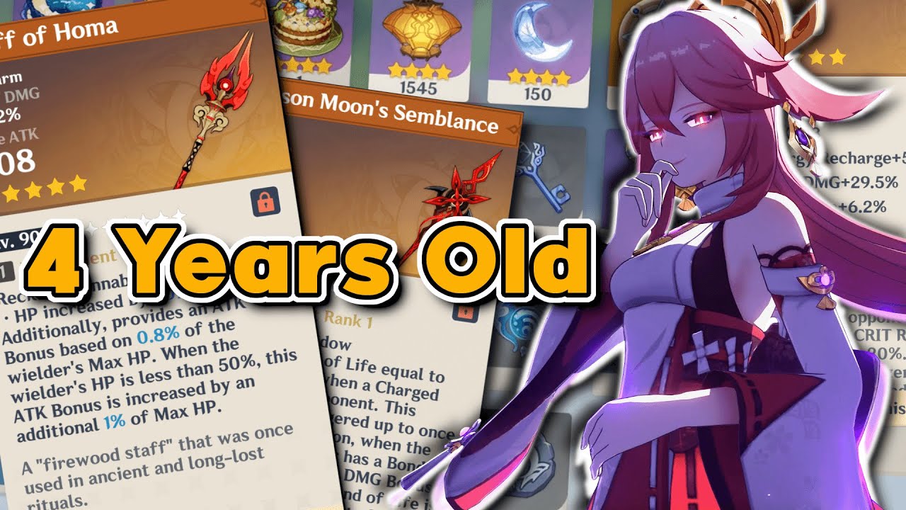 Reviewing My 4 Year Old Genshin Account