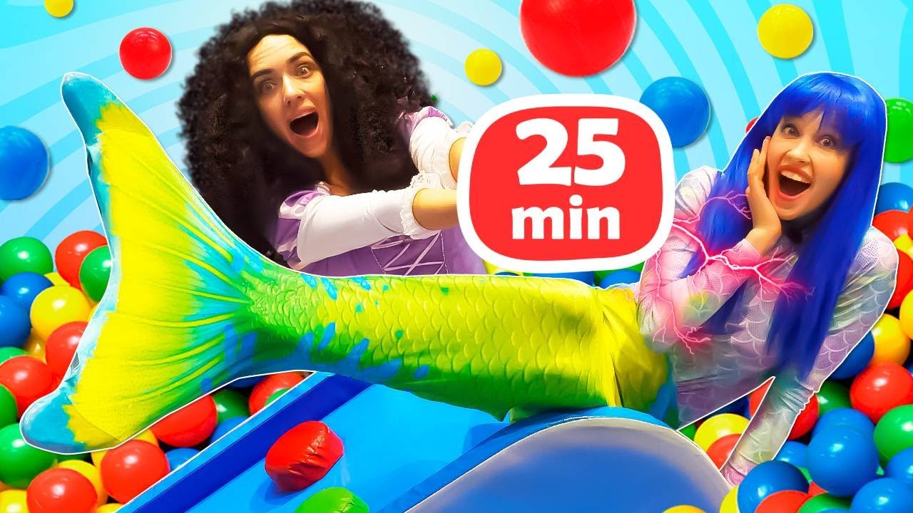 🧜&zwj;♀️ Le Principesse Monelle sono diventate sirene!🌊 Un viaggio sottomarino nel Castello Fiabesco