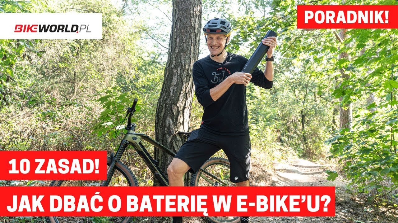 Jak dbać o baterię w rowerze elektrycznym? Poznaj 10 zasad!