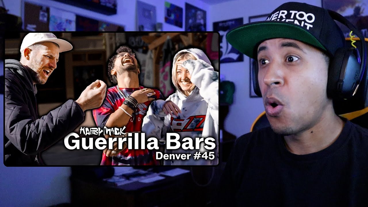 The Bar-tender | Harry Mack Guerrilla Bars 45 Denver Pt. 2 (Reaction)