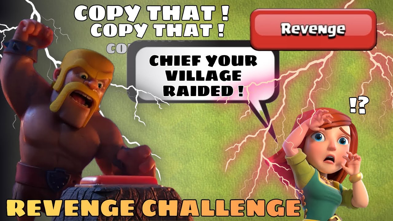 REVENGE BUTTON BACK AGAIN!😈TIME TO GIVE IT BACK🤯WITH THEIR OWN ATTACK STRATEGY😰#coc #clashofclan 