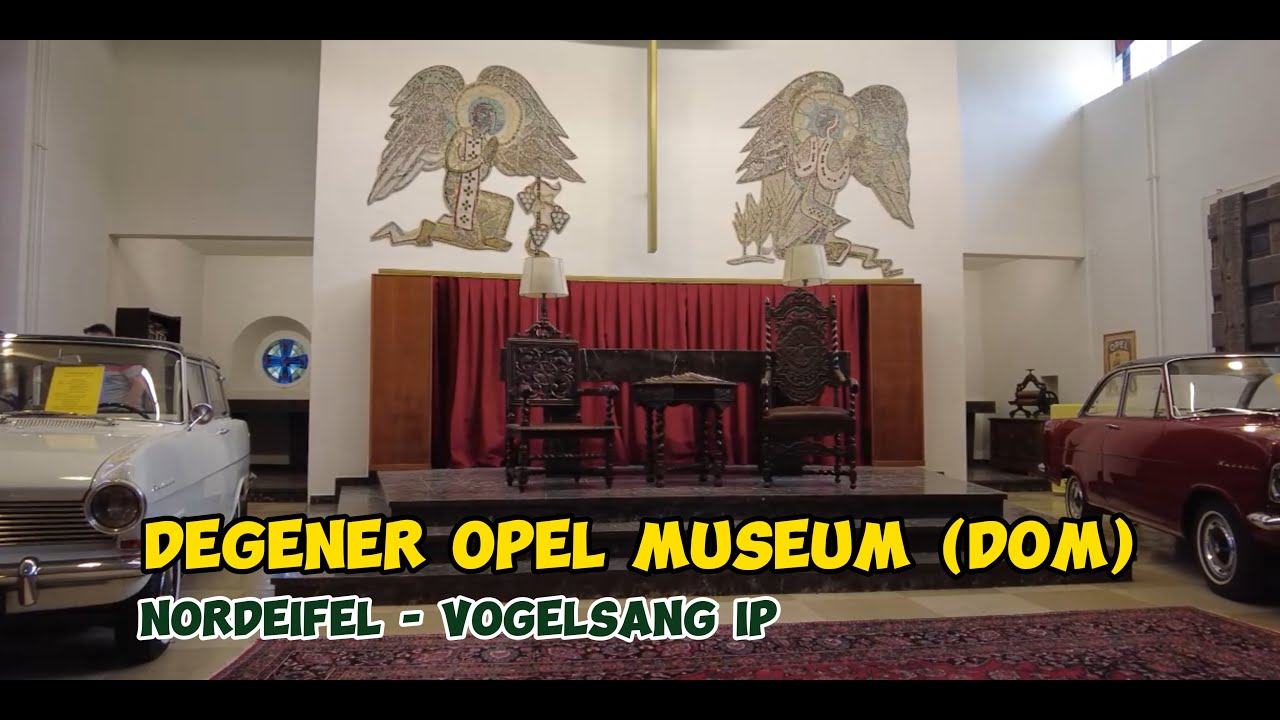 Degener Opel Oldtimer Museum (DOM) im Vogelsang IP Schleiden (Beschreibung lesen)