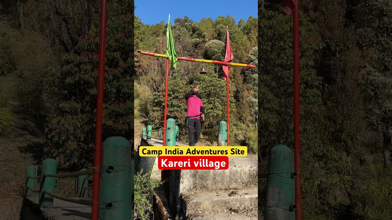 Campi India 🇮🇳 Adventures Site # #shortsfeed #campsites #Karerivillage #travel #viralshort