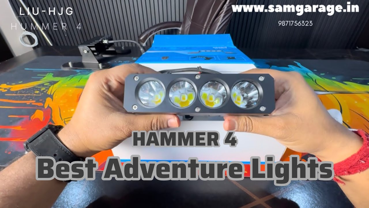 World ki best Adventure lights for all Cars/Bus/SUVs SAM GARAGE 9871756323 