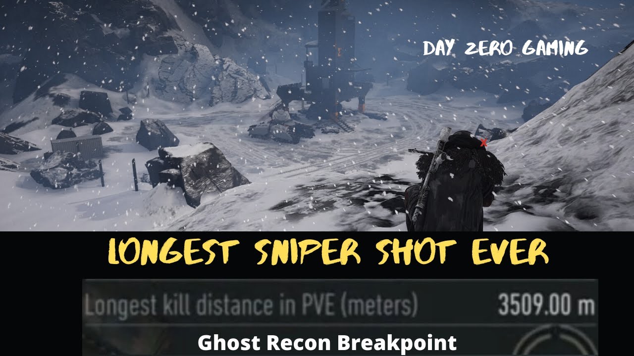 3.5k Kilometers LONGEST SNIPER SHOT IN BREAKPOINT : GHOST RECON
