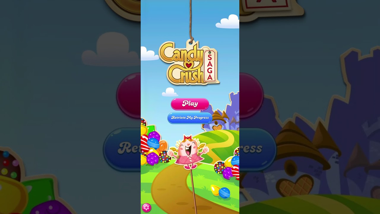 Candy Crush Saga - Title Screen with Music 