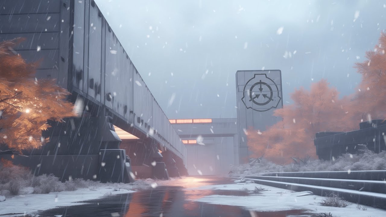SCP: The Fall. Sector 14 &mdash; 3 Hour Ambient (Relaxing Music for Study and Sleep with Blizzard Sounds)