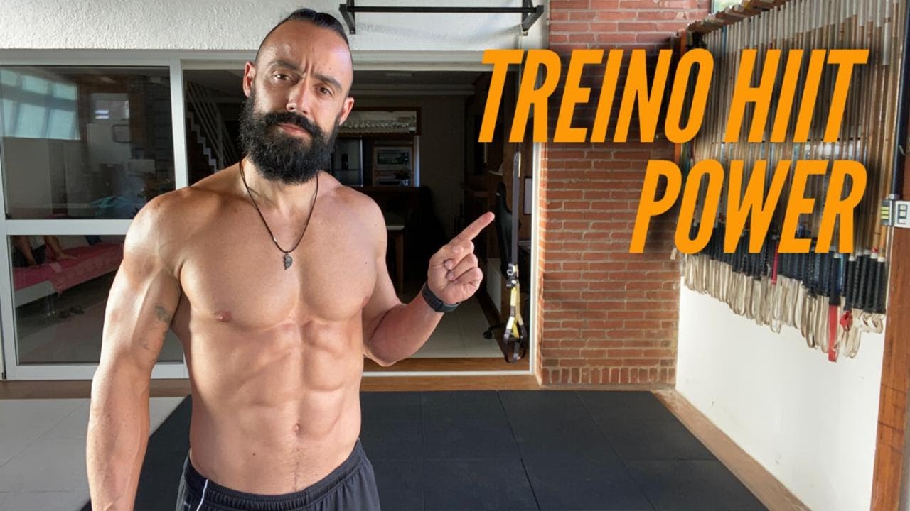 Treino HIIT Power - Pernas e abdômen