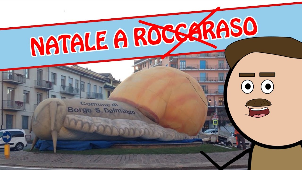 NATALE A ROCCARASO ? No, a Borgo San Dalmazzo! - CARTONI ANIMATI