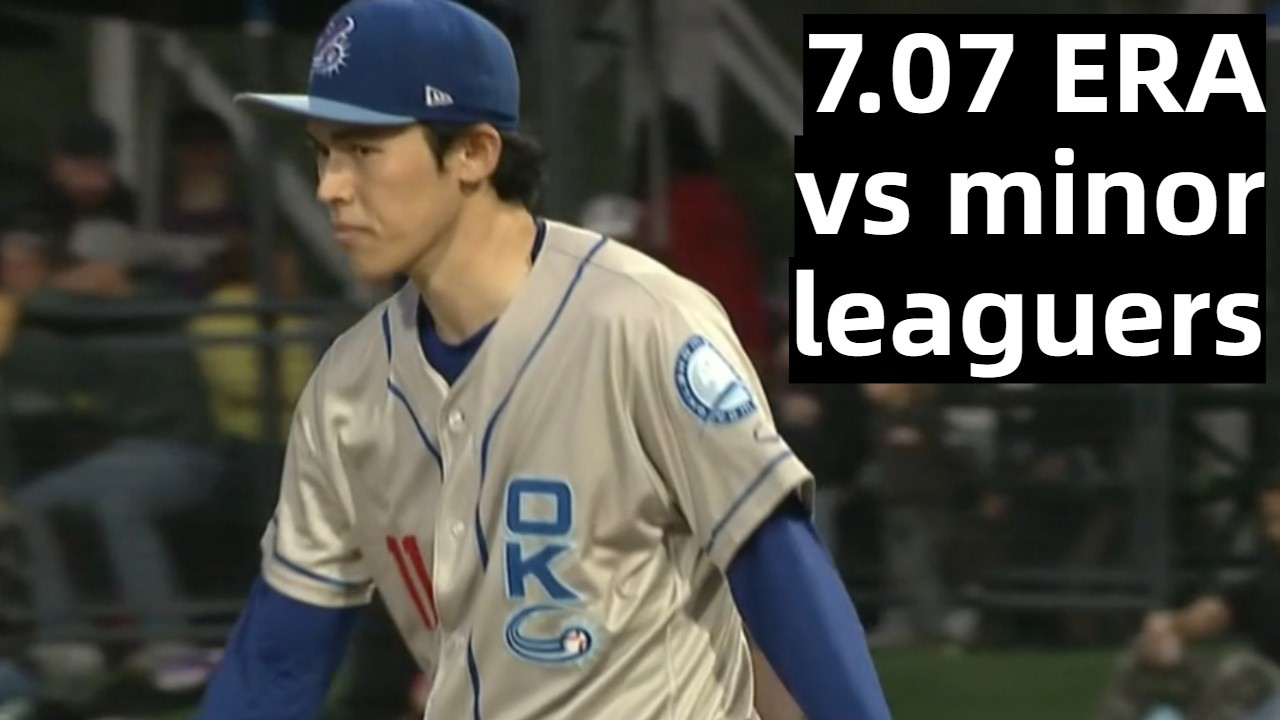 Roki Sasaki Is Back, and Struggling Like Crazy in The Minor Leagues Right Now