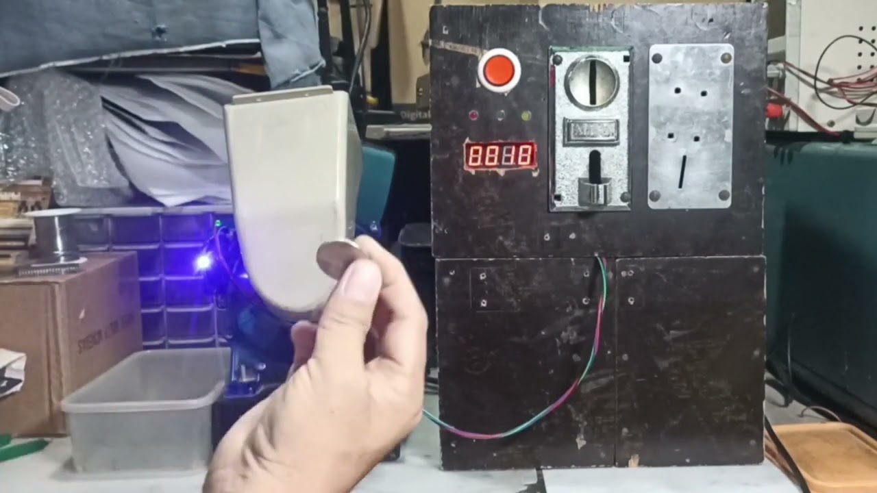 OLD pisonet timer ginawang COIN CHANGER at Counter - do it yourself