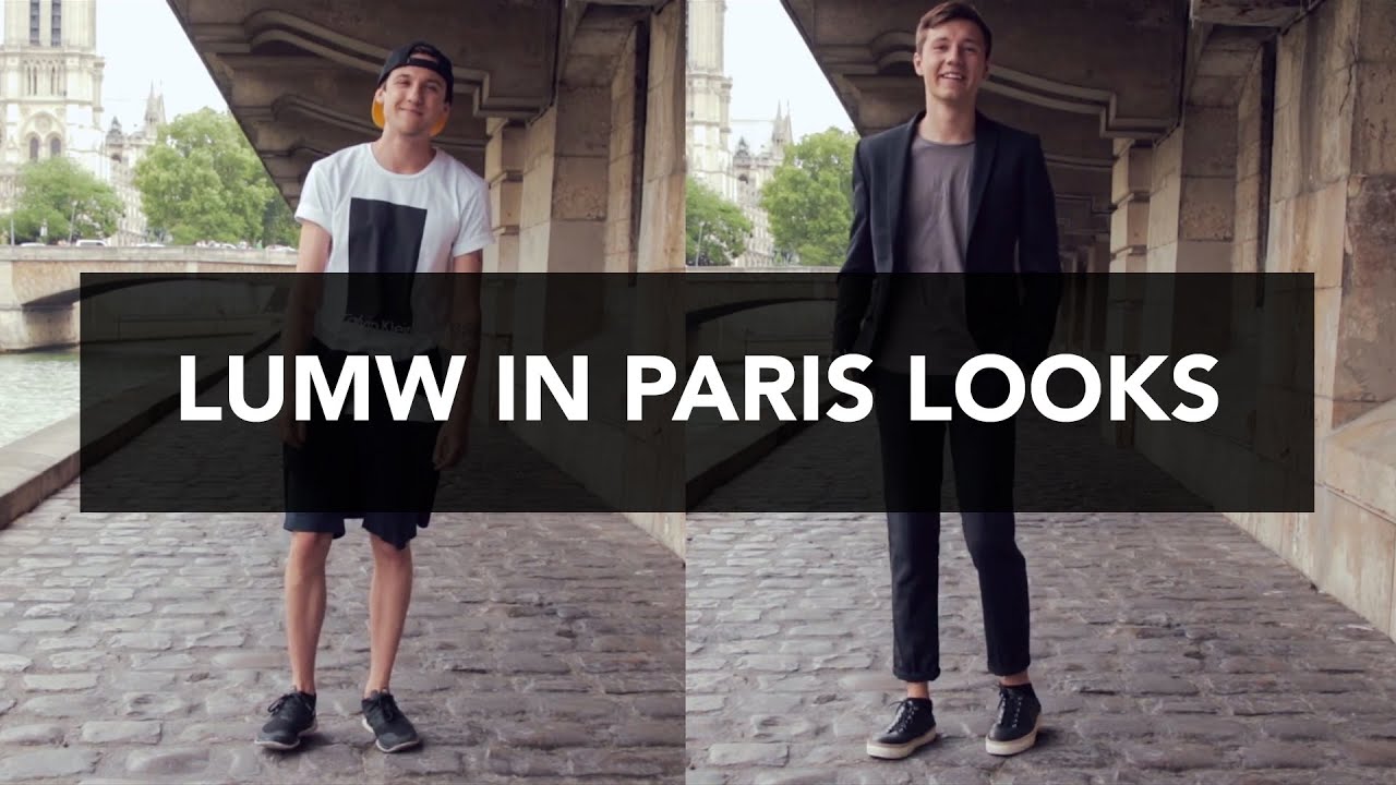 LUMW In Paris Looks | TheLineUp Menswear