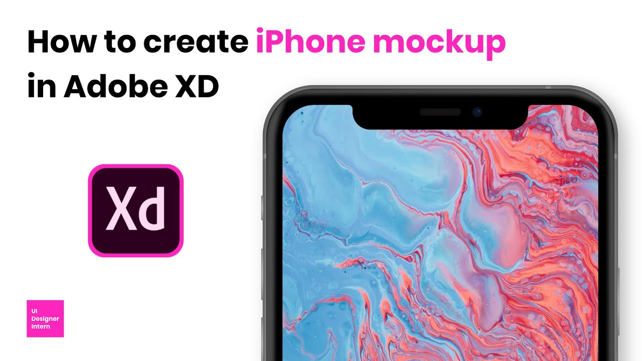 Adobe XD Tutorial | iPhone X Mockup