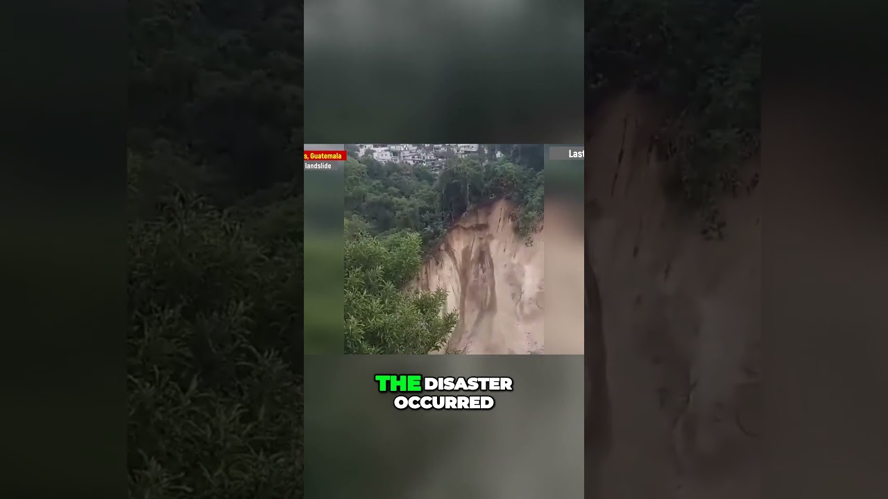 Devastating Landslide Strikes Guatemalas Capital   #natural #hurricane #disasterrecovery #disasters