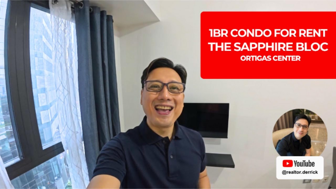 Move-In Ready 1BR Condo at The Sapphire Bloc Ortigas | For Rent ₱30K/month  