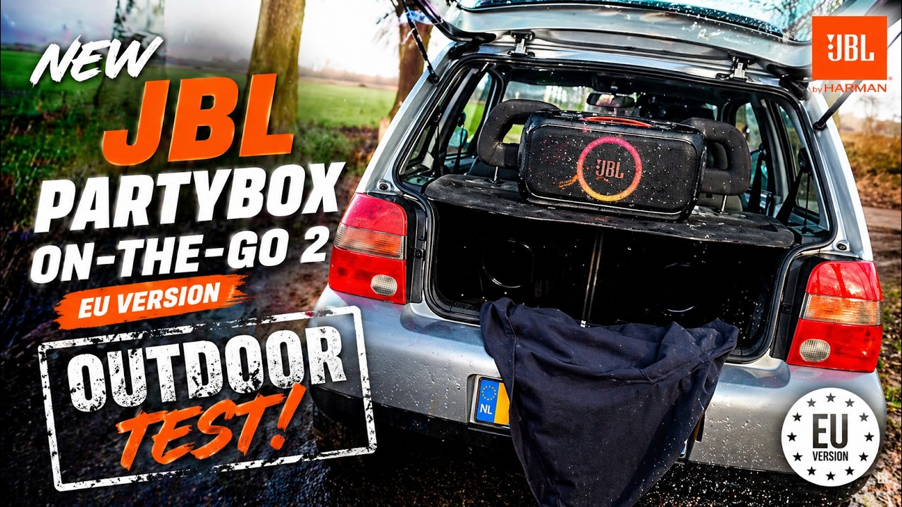 JBL Partybox On-The-Go 2 | Тест на открытом воздухе