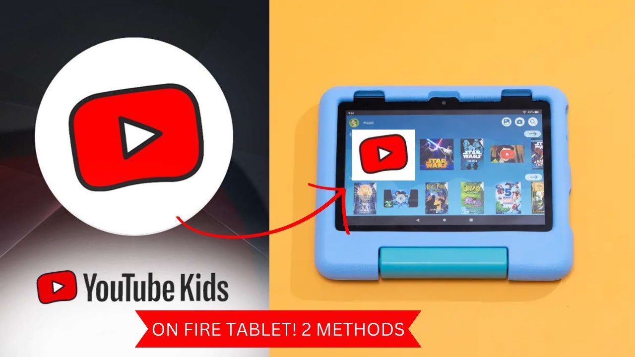 Скачать YouTube Kids на планшете Fire Tablet - 2024 - 2 способа (Google Play Store!!)