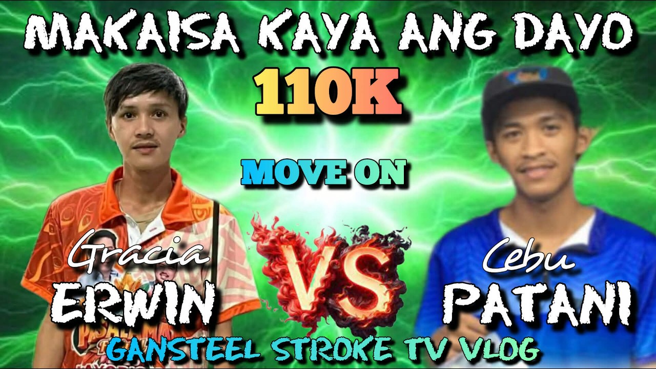 ERWIN GRACIA VS. PATANI CEBU (9-10 up) 10 BALLS 110K