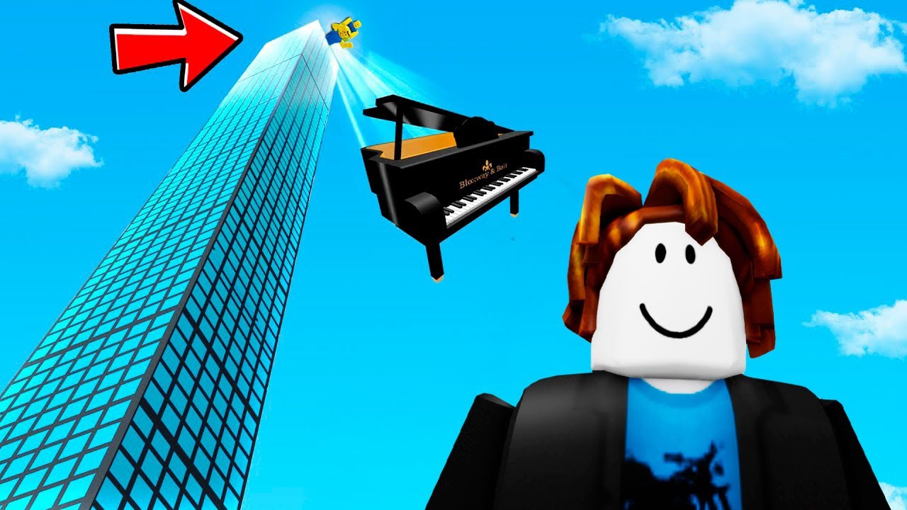 LANZA COSAS DESDE EL CIELO PARA VOLVERTE MILLONARIO (EXTREMO 😈) en Roblox