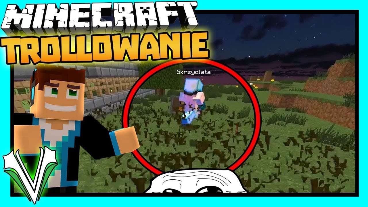 TROLLOWANIE - WYBUCHAJĄCA TRAWA?! (#52) | Minecraft Vertez
