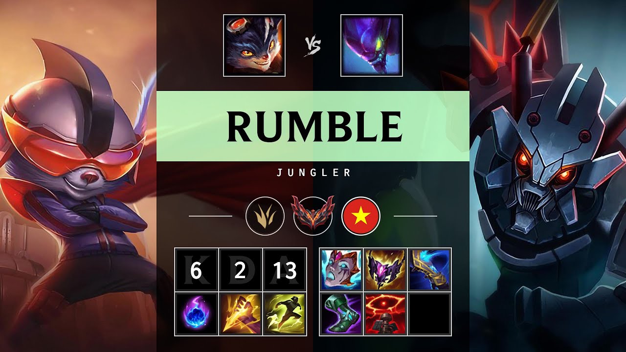 Rumble Jungle vs Kha'Zix - VN Grandmaster Patch 25.20