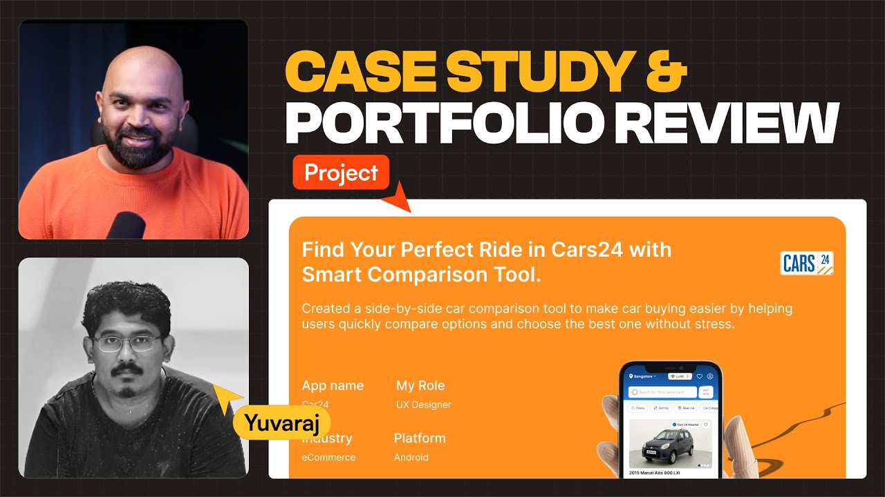 Fixing the UX Case Study: Reviewing Yuvaraj’s Cars24 Redesign