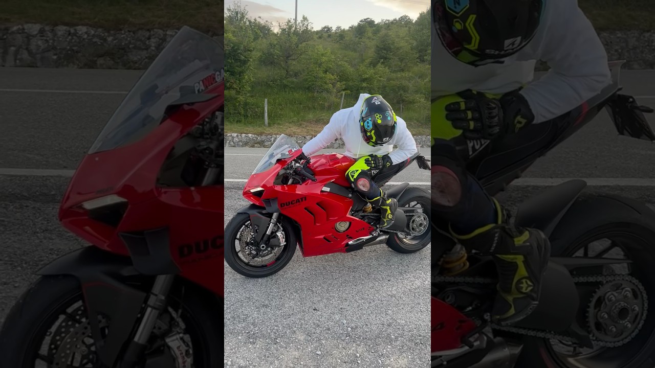 DUCATI PANIGALE V4 2023 FULL AKRAPOVIC 🔥 #ducati #ducativ4 #ducatipanigale #panigale #v4 #moto