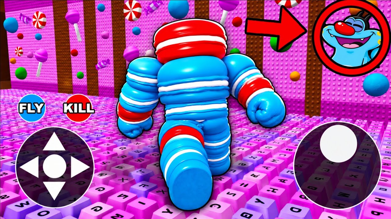 Oggy Became Every Boss In Roblox Keyboard Escape!