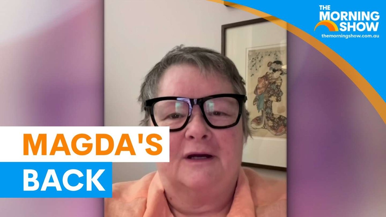 Magda Szubanski announces public return with memoir tour | The Morning Show