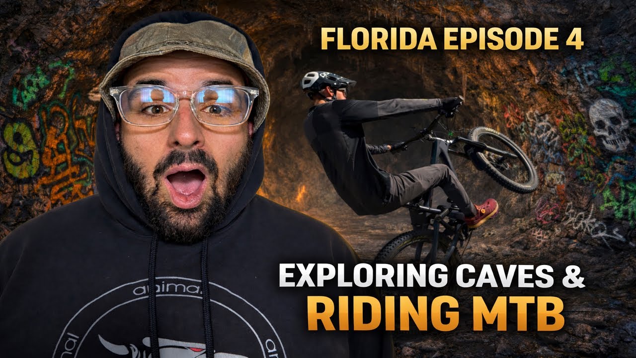 Florida Episode 4, Exploring Caves & Riding MTB
