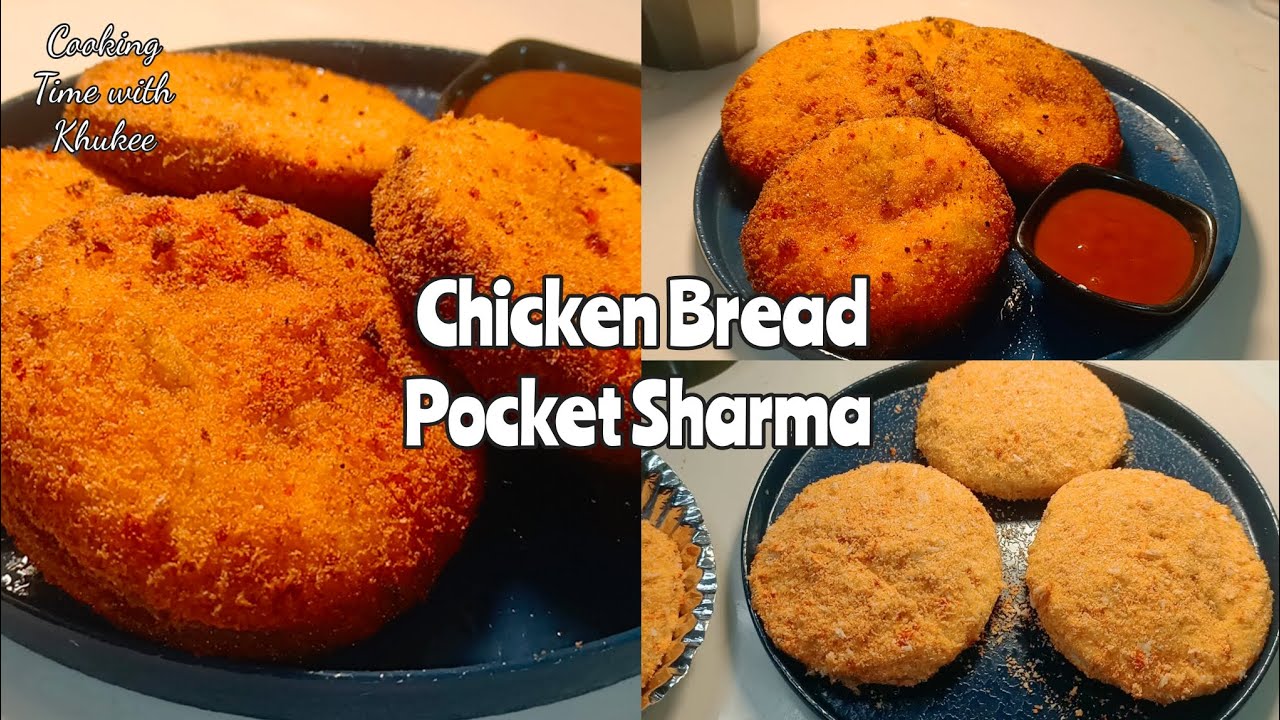 চিকেন ব্রেড পকেট শর্মা (ফ্রোজেন পদ্ধতি সহ)/ Chicken Bread Pocket Sharma/Iftar special snacks recipe 