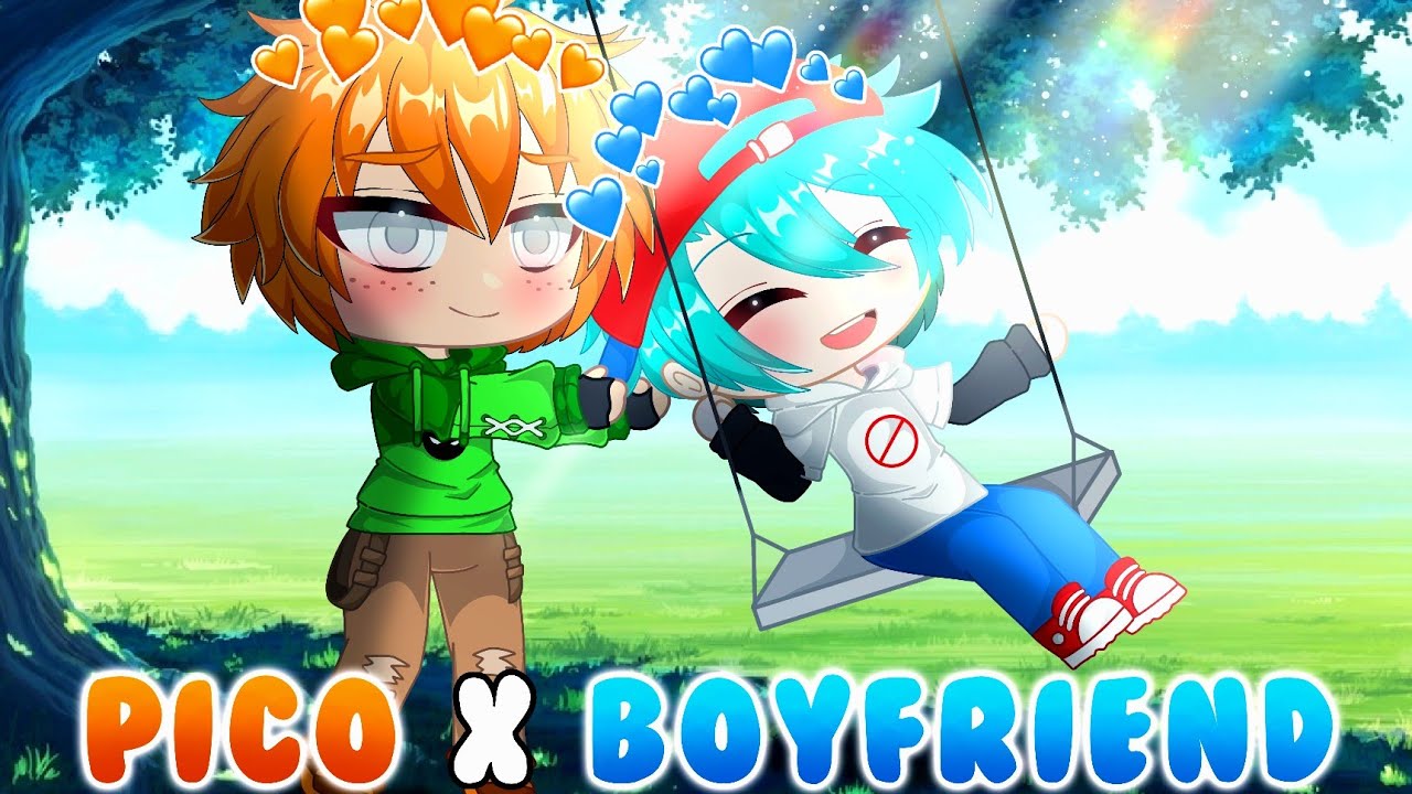 🧡Pico x Boyfriend💙 ||𝙂𝘼𝘾𝙃𝘼 𝘾𝙇𝙐𝘽 𝙈𝙀𝙈𝙀|| •FNF•