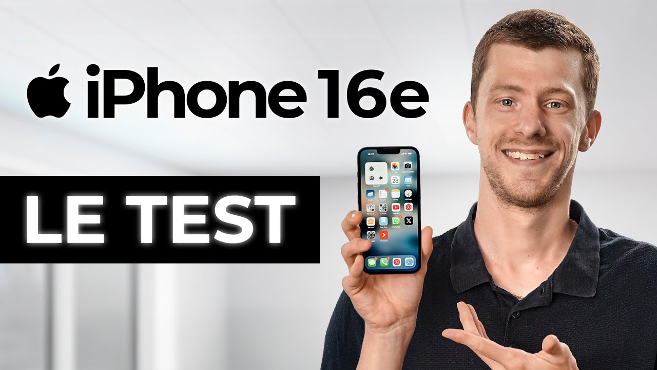 Test de l'iPhone 16e - Le moins cher des iPhone